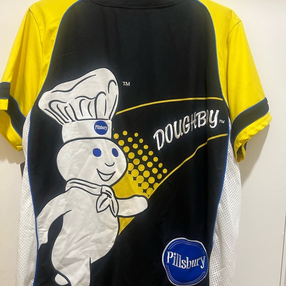 Pillsbury DOUGHBOY Baseball Jersey, General Mills by RR Designs - NEW,  3XL - Picture 5 of 10